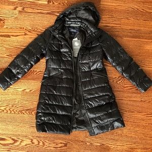 Lands End Womens lightweight down parka